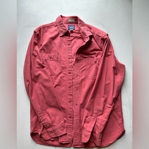 J. Crew Lightweight chamois workshirt
